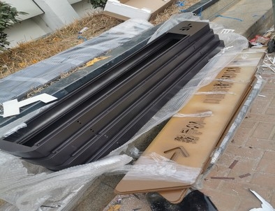 宝鸡宝鸡停车场不锈钢灯箱